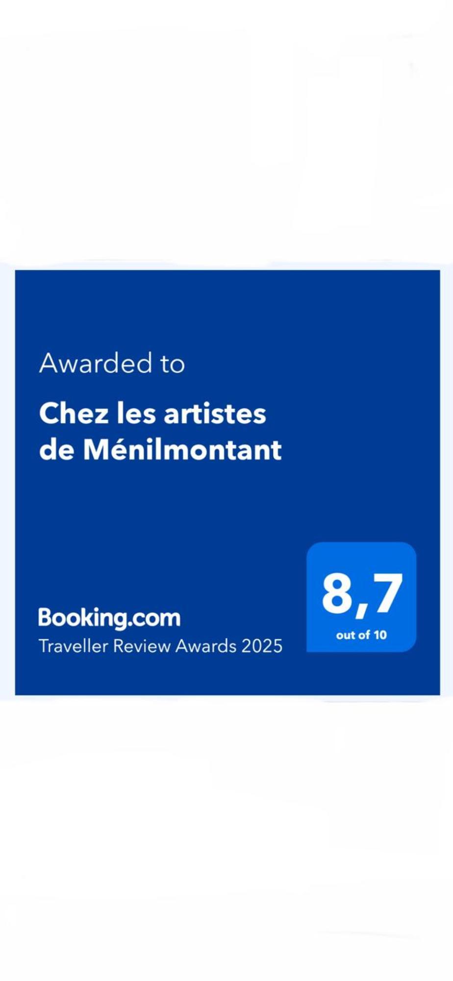 Chez Les Artistes De Menilmontant Lejlighed Paris Eksteriør billede